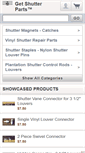 Mobile Screenshot of getshutterparts.com
